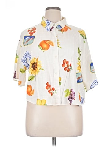 H&M Short Sleeve Blouse (view 1)