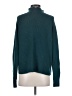 Halogen Color Block Teal Turtleneck Sweater Size S - photo 2