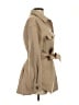 Zara 100% Polyester Tan Trenchcoat Size S - photo 4