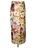 Express Floral Ivory Yellow Casual Skirt Size L - photo 1