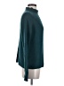 Halogen Color Block Teal Turtleneck Sweater Size S - photo 4