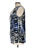 Carole Little Blue Sleeveless Blouse Size L - photo 5