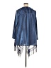 One World Blue Poncho Size 2X - photo 2