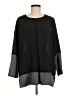 Simply Vera Vera Wang 100% Polyester Black Long Sleeve Blouse Size M - photo 1