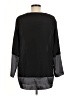 Simply Vera Vera Wang 100% Polyester Black Long Sleeve Blouse Size M - photo 2