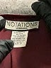 Notations Burgundy Long Sleeve Blouse Size 2X - photo 7
