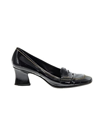 Prada Vintage Patent Leather Loafer Pumps (view 1)