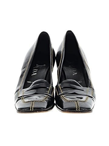 Prada Vintage Patent Leather Loafer Pumps (view 2)