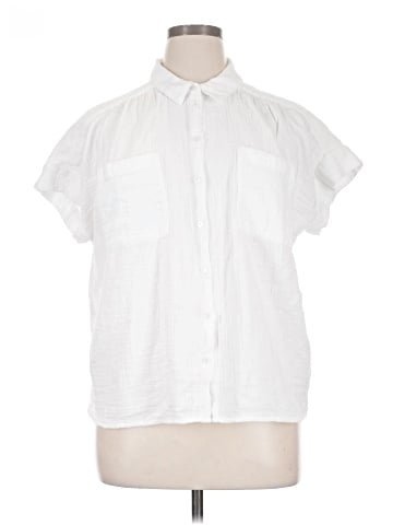 Caslon Short Sleeve Blouse (view 1)