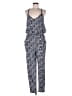 Mason + Mackenzie Chevron-herringbone Silver Jumpsuit Size XS - photo 1