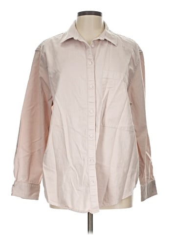 Aerie Long Sleeve Button-Down Shirt (view 1)