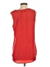 CAbi 100% Polyester Red Sleeveless Blouse Size S - photo 2