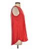 CAbi 100% Polyester Red Sleeveless Blouse Size S - photo 4