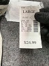 Fashion Bug 100% Nylon Black Short Sleeve Blouse Size L - photo 8