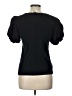 1.State 100% Cotton Black Short Sleeve Top Size L - photo 2