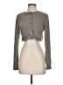 Missguided Gray Long Sleeve Top Size S - photo 1