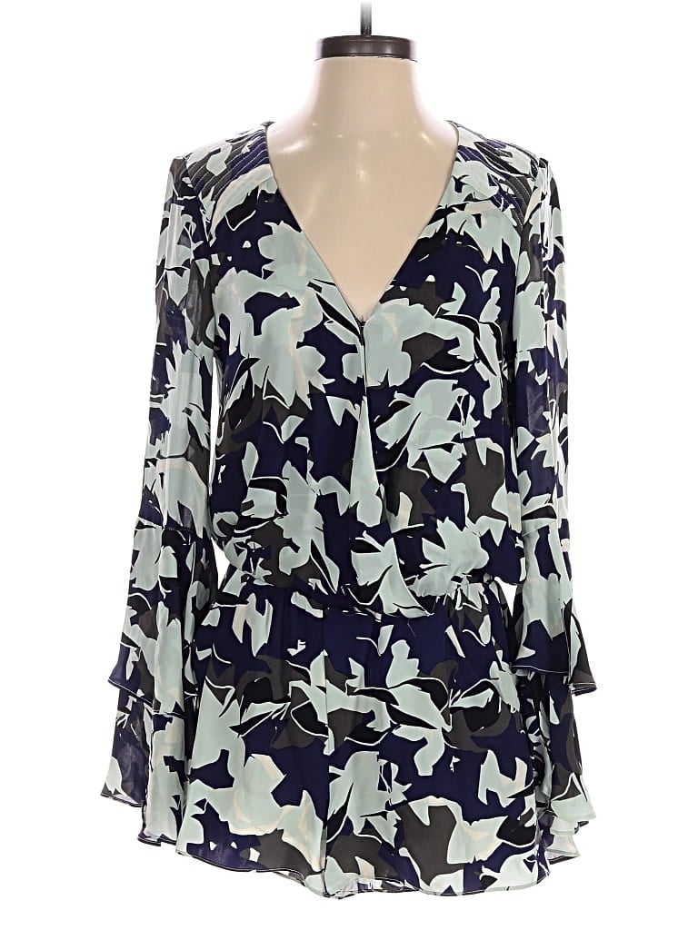 Pre-owned Parker Romper In Blue