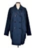 St. John 100% Polyester Blue Trenchcoat Size L - photo 1