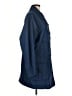 St. John 100% Polyester Blue Trenchcoat Size L - photo 4