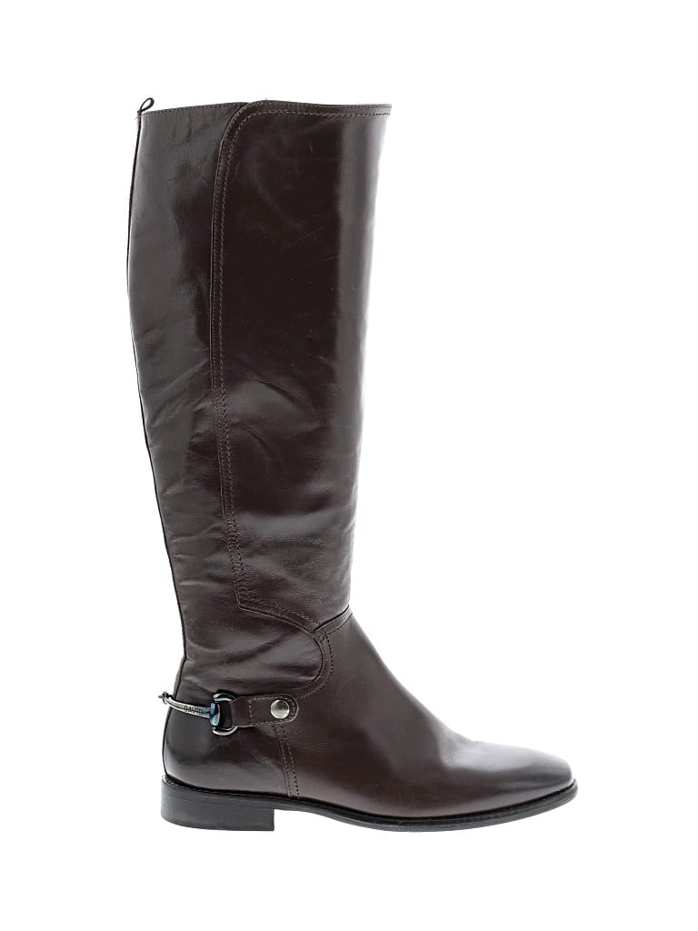 Pre-owned Joan & David Boots In Brown