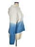 Francesca's Color Block Blue Pullover Sweater Size XL - photo 4