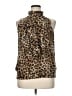Apt. 9 100% Polyester Animal Print Brown Sleeveless Blouse Size XL - photo 1