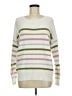 Design History Stripes Ivory Pullover Sweater Size M - photo 1