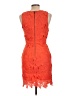 Astr 100% Polyester Orange Cocktail Dress Size L - photo 2