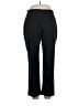 Lands' End Solid Black Dress Pants Size 1X - photo 1
