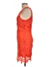 Astr 100% Polyester Orange Cocktail Dress Size L - photo 5