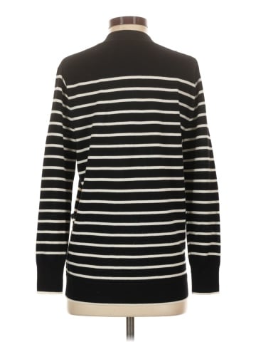 Madewell Merino Wool Boyfriend Cardigan in Stripe (view 2)