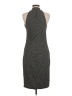 Max Studio Houndstooth Gray Casual Dress Size M - photo 2