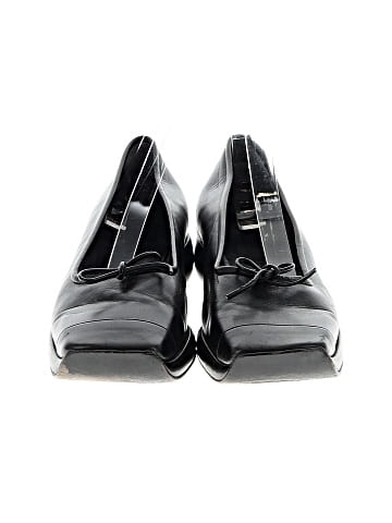 Chanel Vintage Leather Wedge Flats (view 2)
