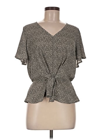 Sienna Sky Short Sleeve Blouse (view 2)