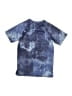 Adidas 100% Polyester Tie-dye Blue Active T-Shirt Size 7 - photo 2