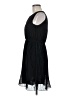 Zara Basic Solid Black Cocktail Dress Size M - photo 5