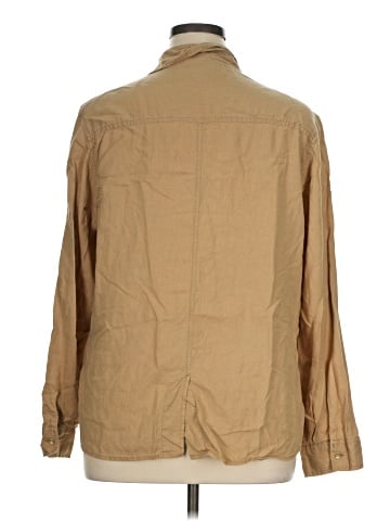 American Eagle Outfitters Long Sleeve Button-Down Shirt (view 2)