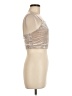 Honey Punch Silver Sleeveless Top Size M - photo 4