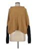 Lumiere 100% Acrylic Color Block Brown Pullover Sweater Size M - photo 1