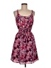 Express 100% Polyester Floral Pink Casual Dress Size M - photo 1