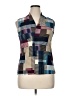 By Design Color Block Blue Sleeveless Blouse Size XL - photo 1