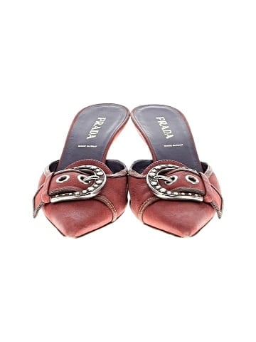 Prada Vintage Leather Kitten Heels (view 2)