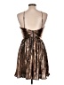 City Studio Metallic Gold Cocktail Dress Size 11 - photo 2
