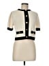 H&M 100% Polyester Ivory Cardigan Size M - photo 1