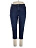 J.Jill Solid Blue Jeans Size 16 - photo 1