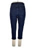J.Jill Solid Blue Jeans Size 16 - photo 2