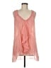 Johnny Was 100% Rayon Pink Sleeveless Blouse Size M - photo 1