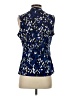 Calvin Klein Blue Sleeveless Blouse Size S - photo 2