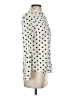 Boden 100% Cotton Polka Dots Ivory Long Sleeve Blouse Size 2 - photo 4