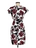 Almost Famous Print Burgundy Cocktail Dress Size M - photo 2
